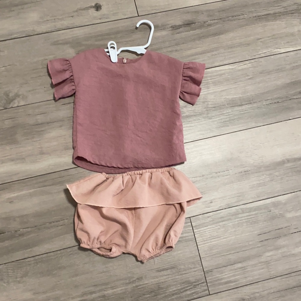 TEELA 24 Months Formal Wear, Mauve Set